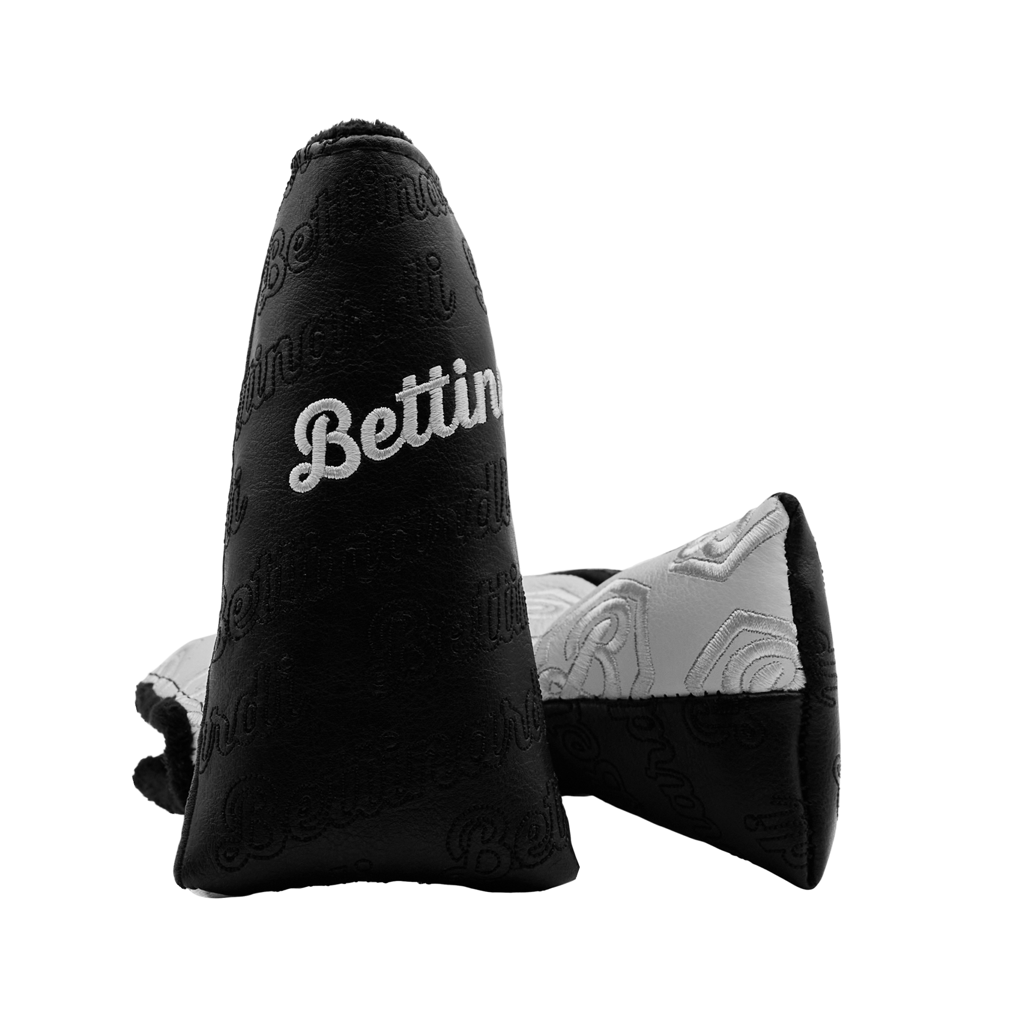 Bettinardi Script Hex B Blade Putter Headcover (Black/White)