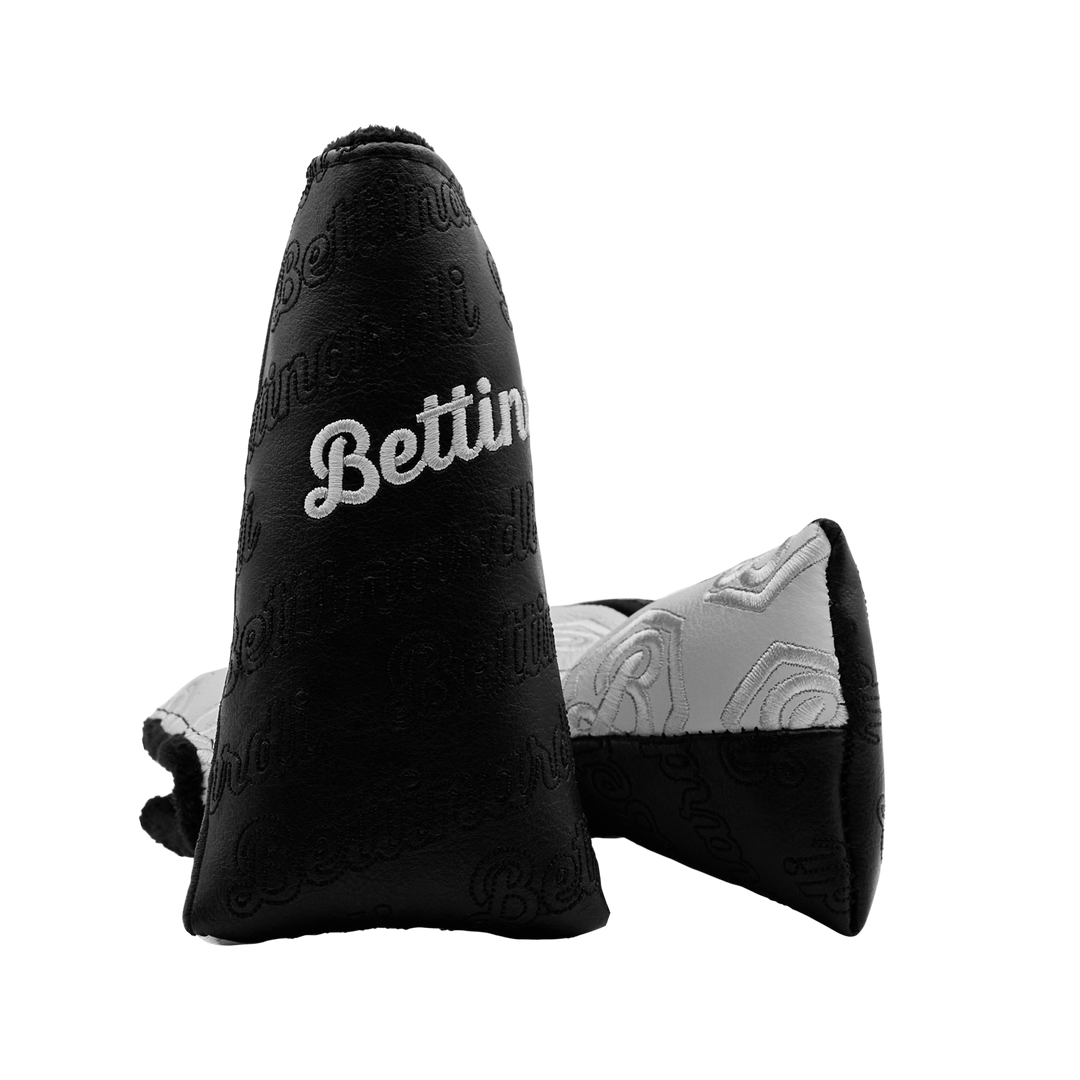 Bettinardi Script Hex B Blade Putter Headcover (Black/White