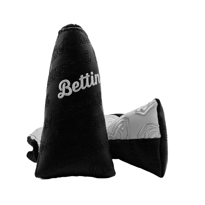 Bettinardi Script Hex B Blade Putter Headcover (Black/White