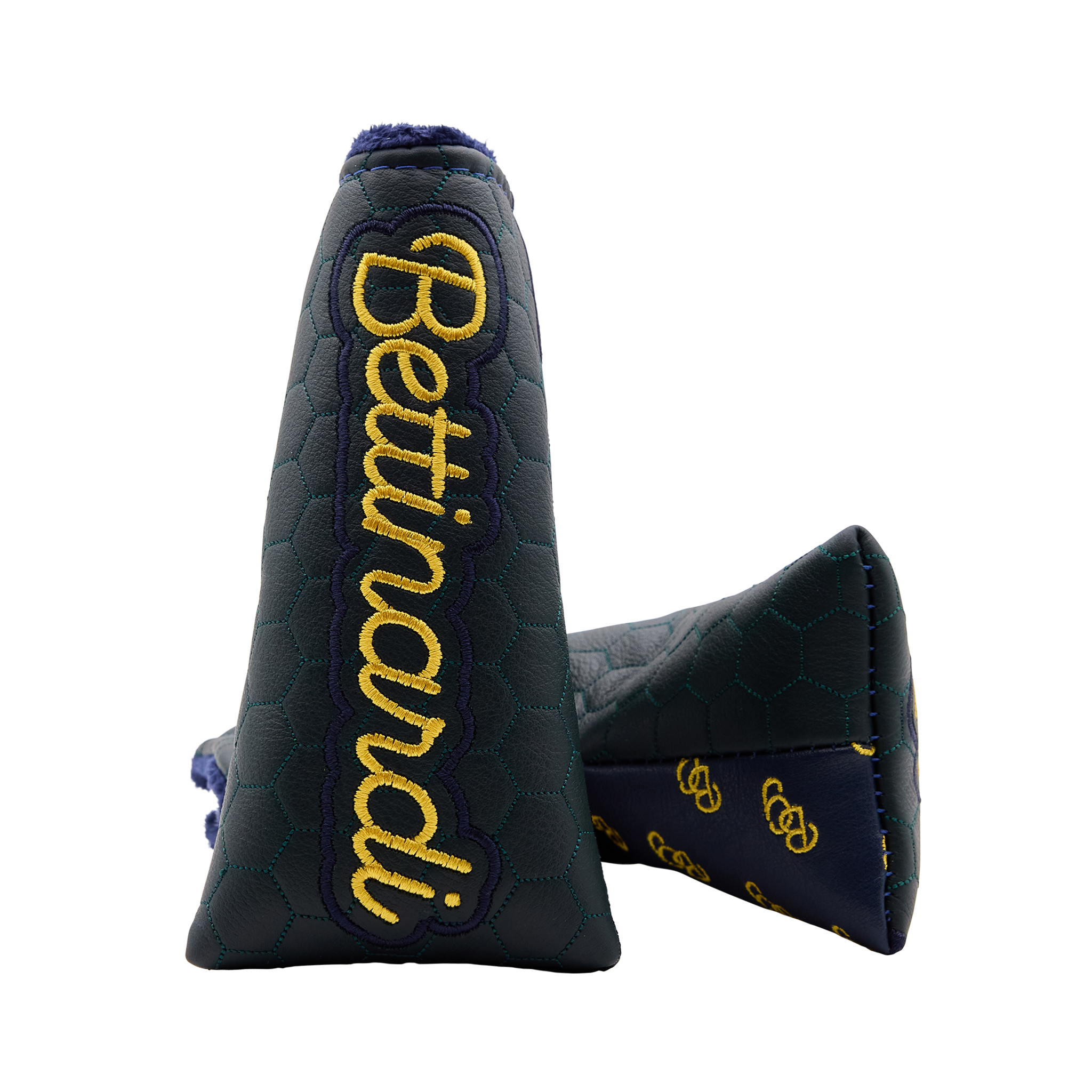 BG Script Blade Putter Headcover (Green/Navy)