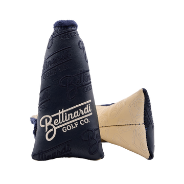Bettinardi Golf Co. Script Blade Putter Headcover (Navy/Ivory)