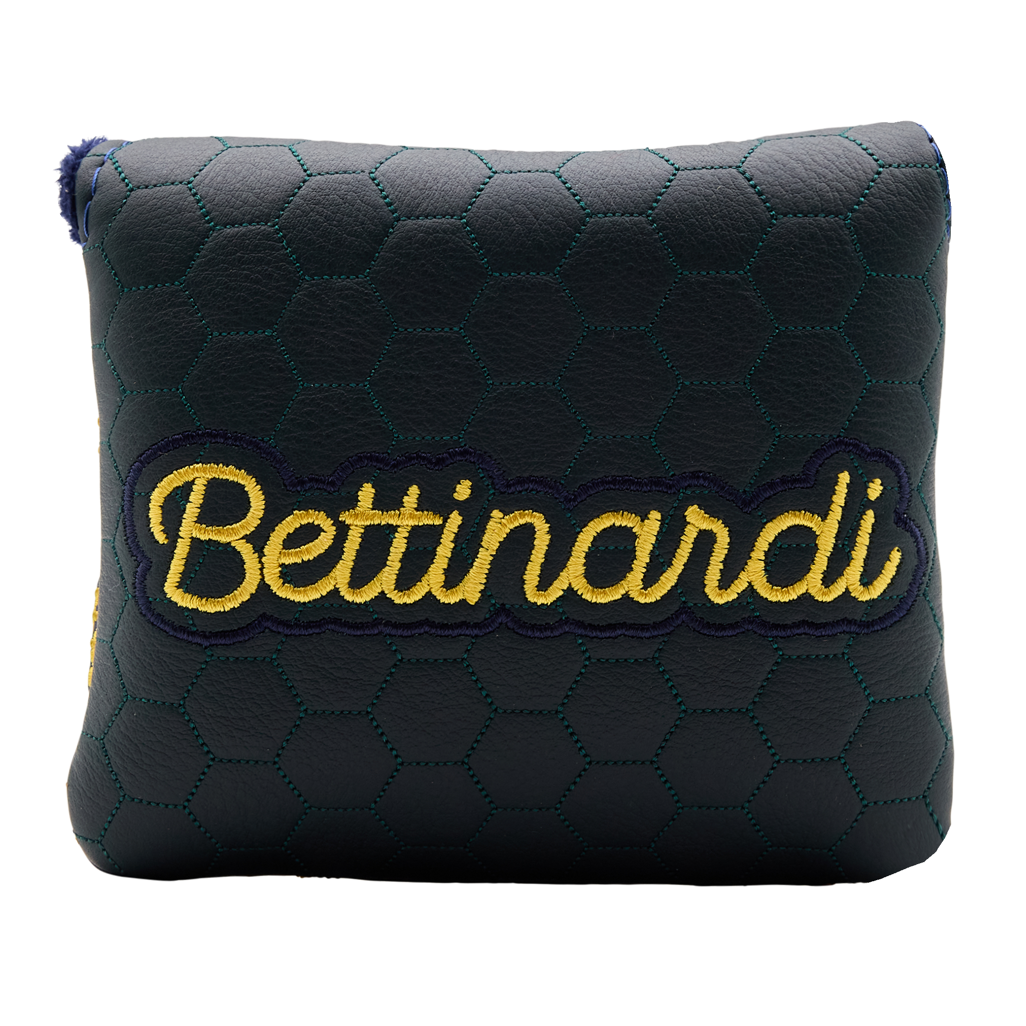 BG Script Mallet Putter Headcover (Green/Navy)