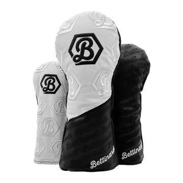 Bettinardi Script Hex B Wood Covers (Black/White)