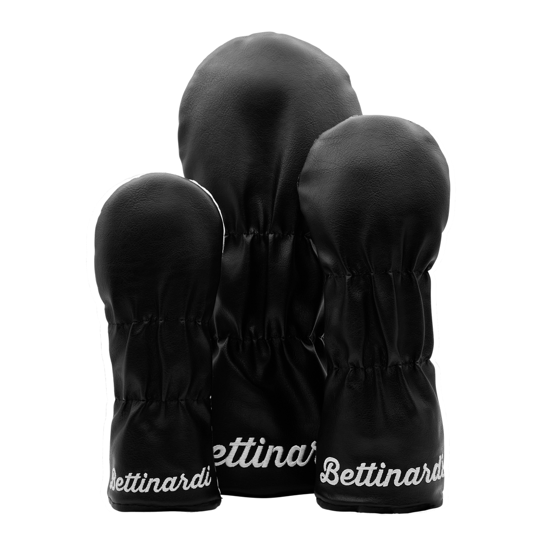Bettinardi Script Hex B Wood Covers (Black/White) | Bettinardi