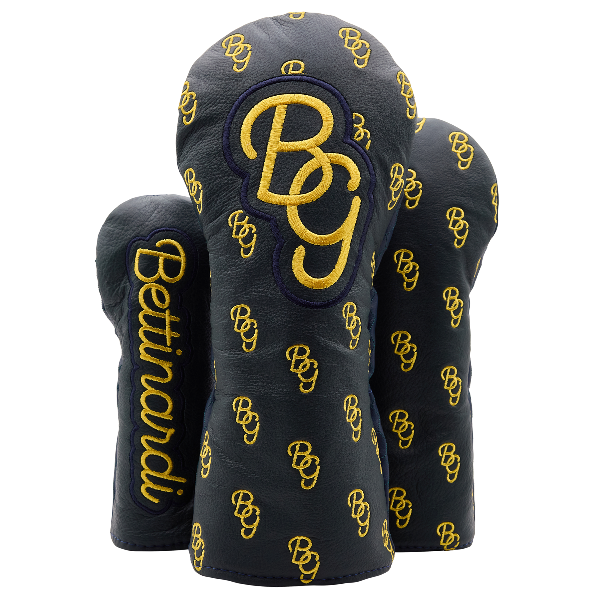 BG Script Wood Covers (Green/Navy)