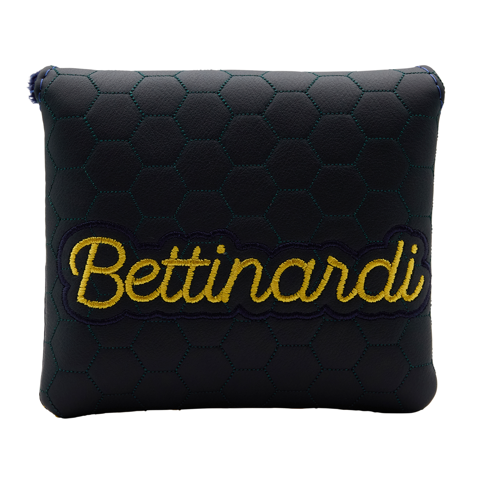 BG Script Center Shaft Mallet Putter Headcover (Green/Navy)