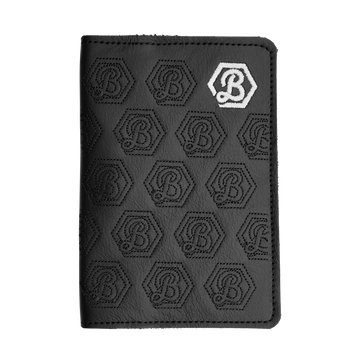 Retro Hex B Scorecard Holder (Black/White)