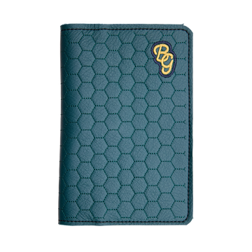 Retro Hex B Scorecard Holder (Green/Navy)