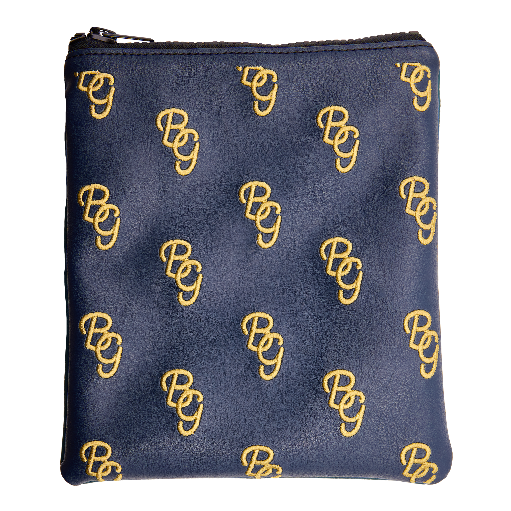 BG Script Valuables Pouch (Navy/Green)