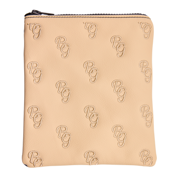 BG Script Valuables Pouch (Ivory/Navy)