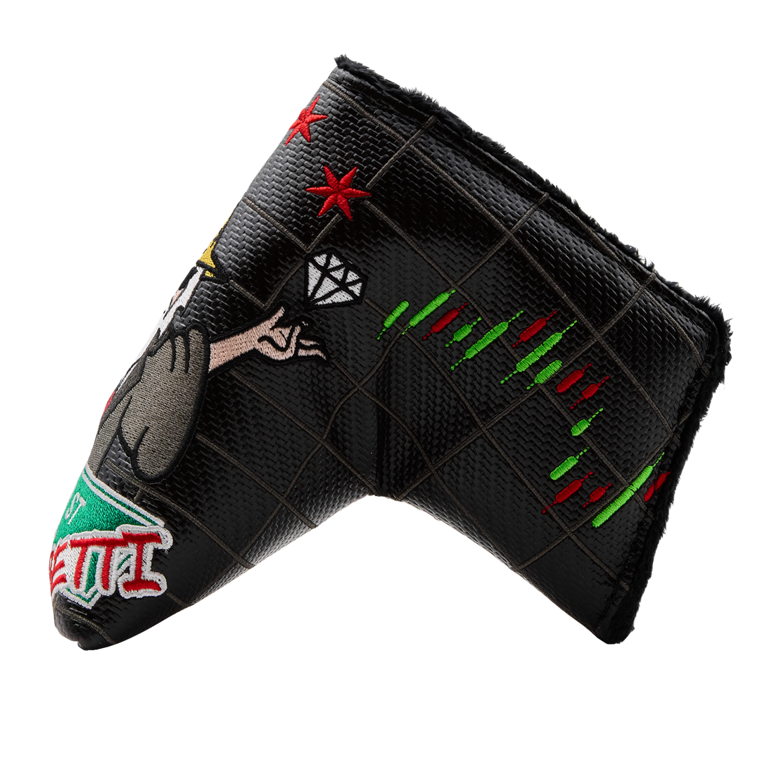 Wall Street Diamond Hands Wizard Blade Putter Headcover