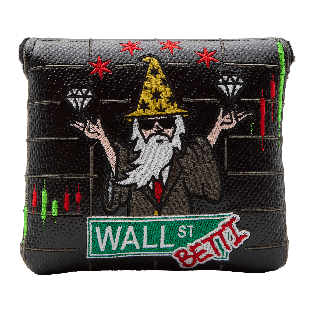 Wall Street Diamond Hands Wizard Center Shaft Mallet Putter