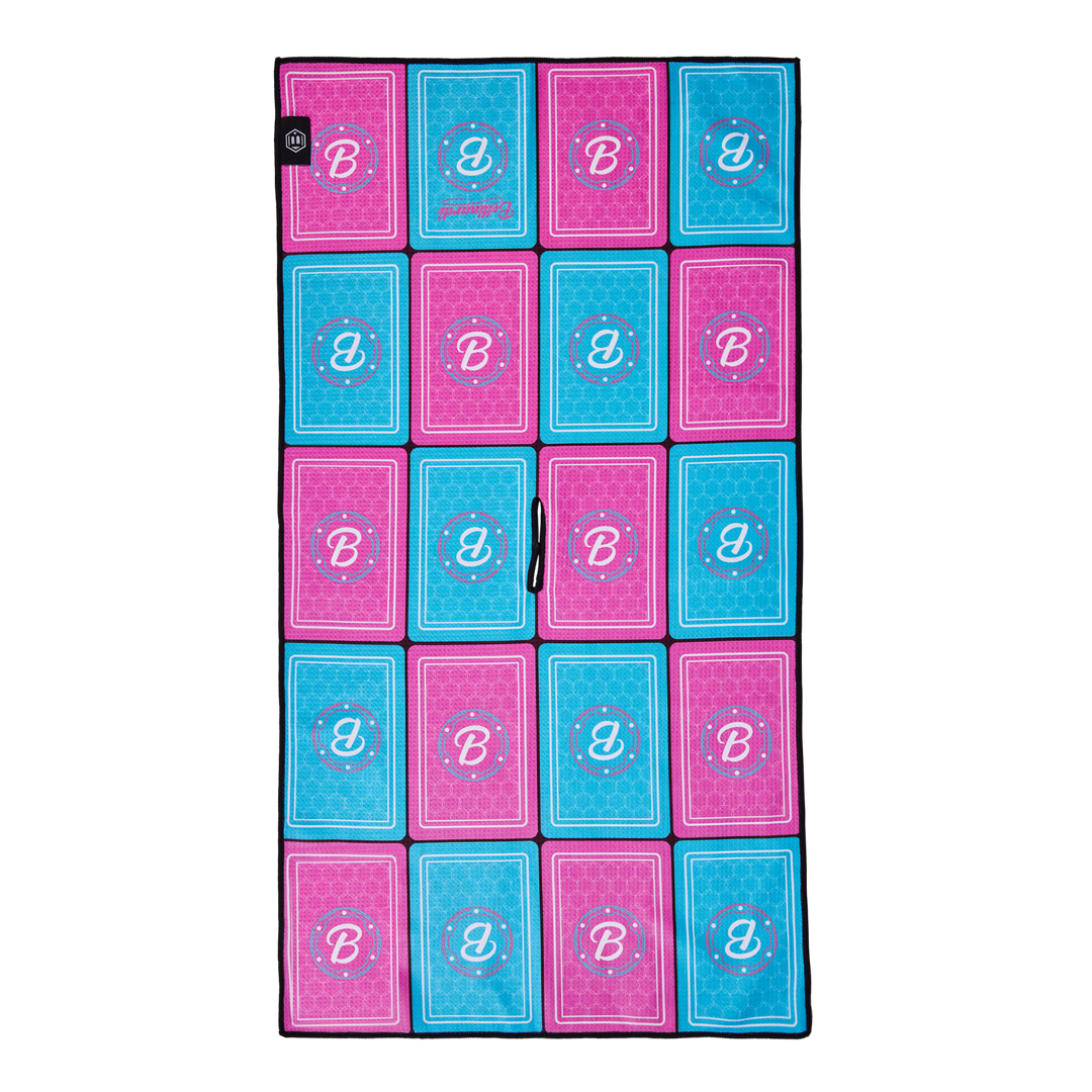 Multi Icon Deck of Cards Towel | Bettinardi Golf – Studio B