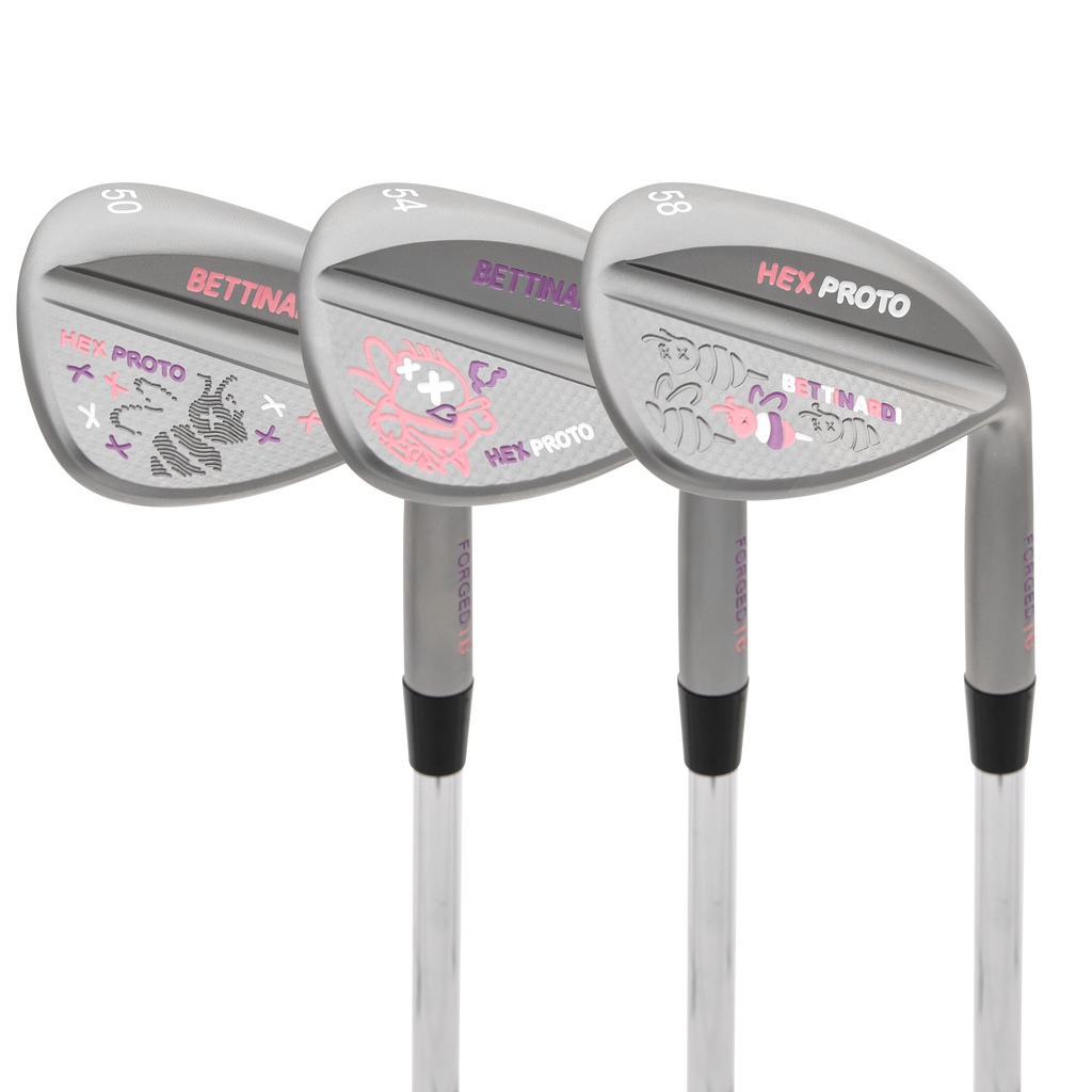 Hexperimental Proto Zombee Black Ox HLX 6.0 Wedge Set (50°, 54