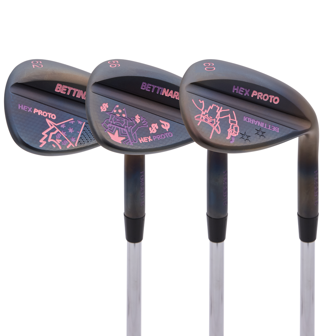 TRPX PROTOTYPE WEDGE 52度&58度セット Hexperimental Proto Multi Wizard Torched Black Ox HLX 6.0 Wedge