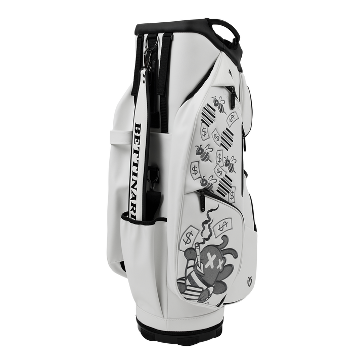 Poison Lucky Stinger Vessel Lux Pro Cart XV 2.0 Bag (White/Gray