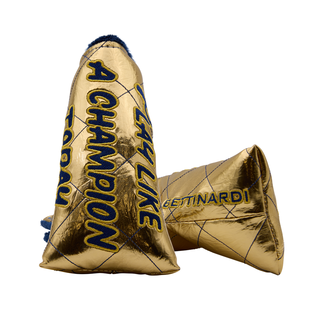 Bettinardi X Play Like a Champion Today Gold Blade Putter