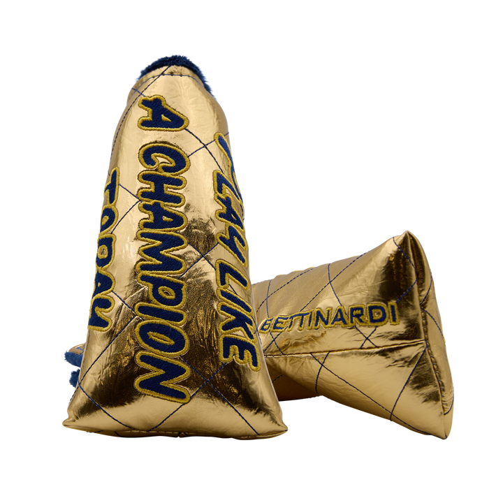 Bettinardi X Play Like a Champion Today Gold Blade Putter