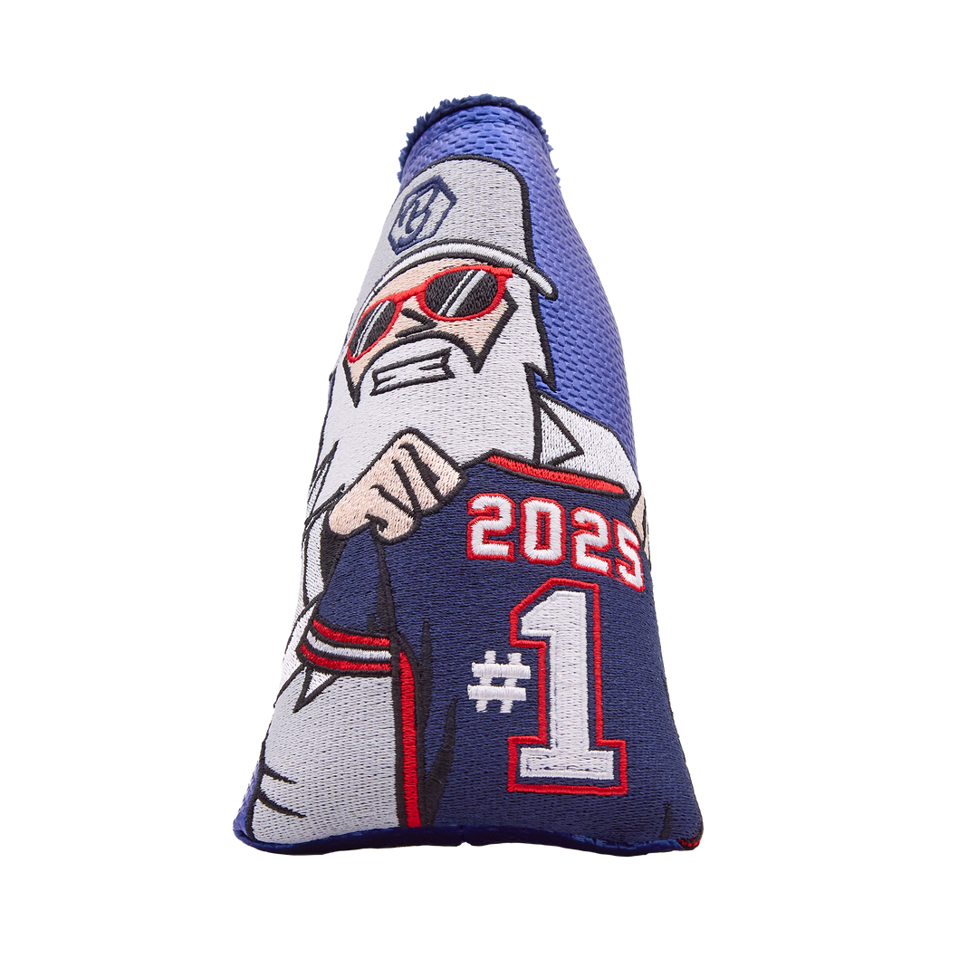NFL Draft Day New England Patriots FAI Blade Putter Headcover