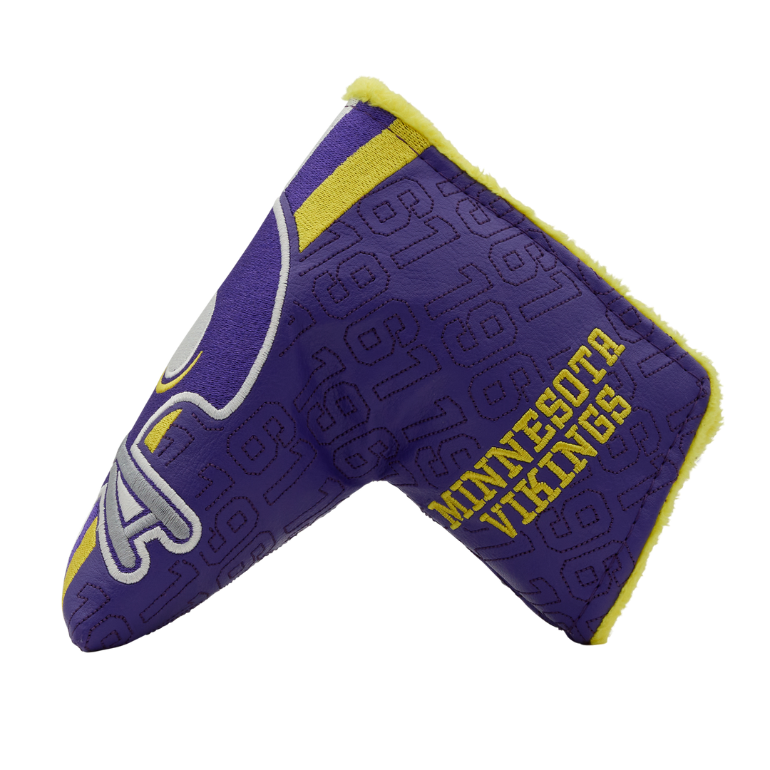 Minnesota Vikings Classic Helmet Retro Blade Putter Headcover