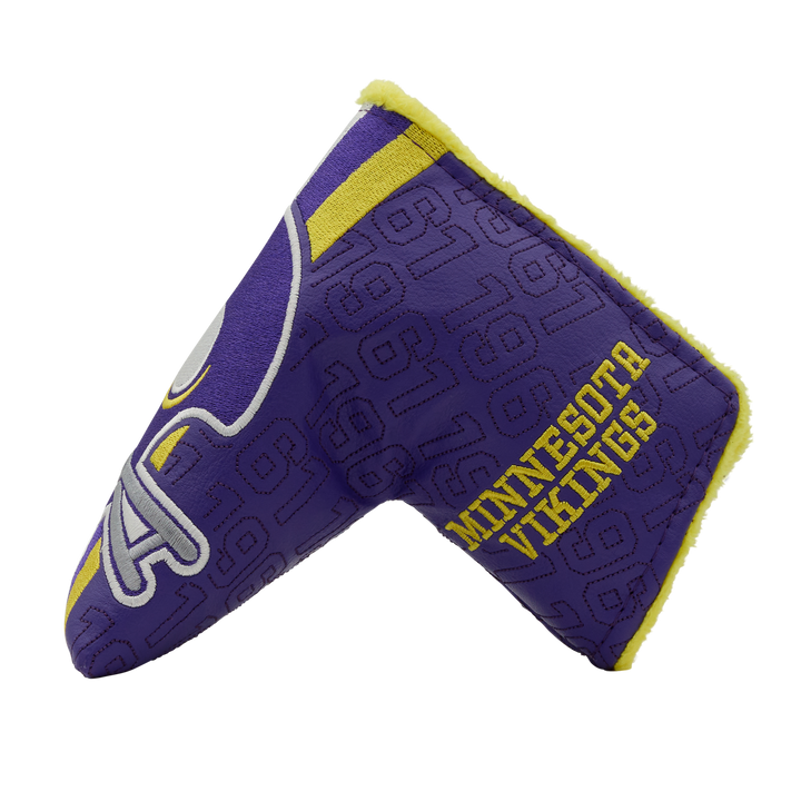 Minnesota Vikings Classic Helmet Retro Blade Putter Headcover