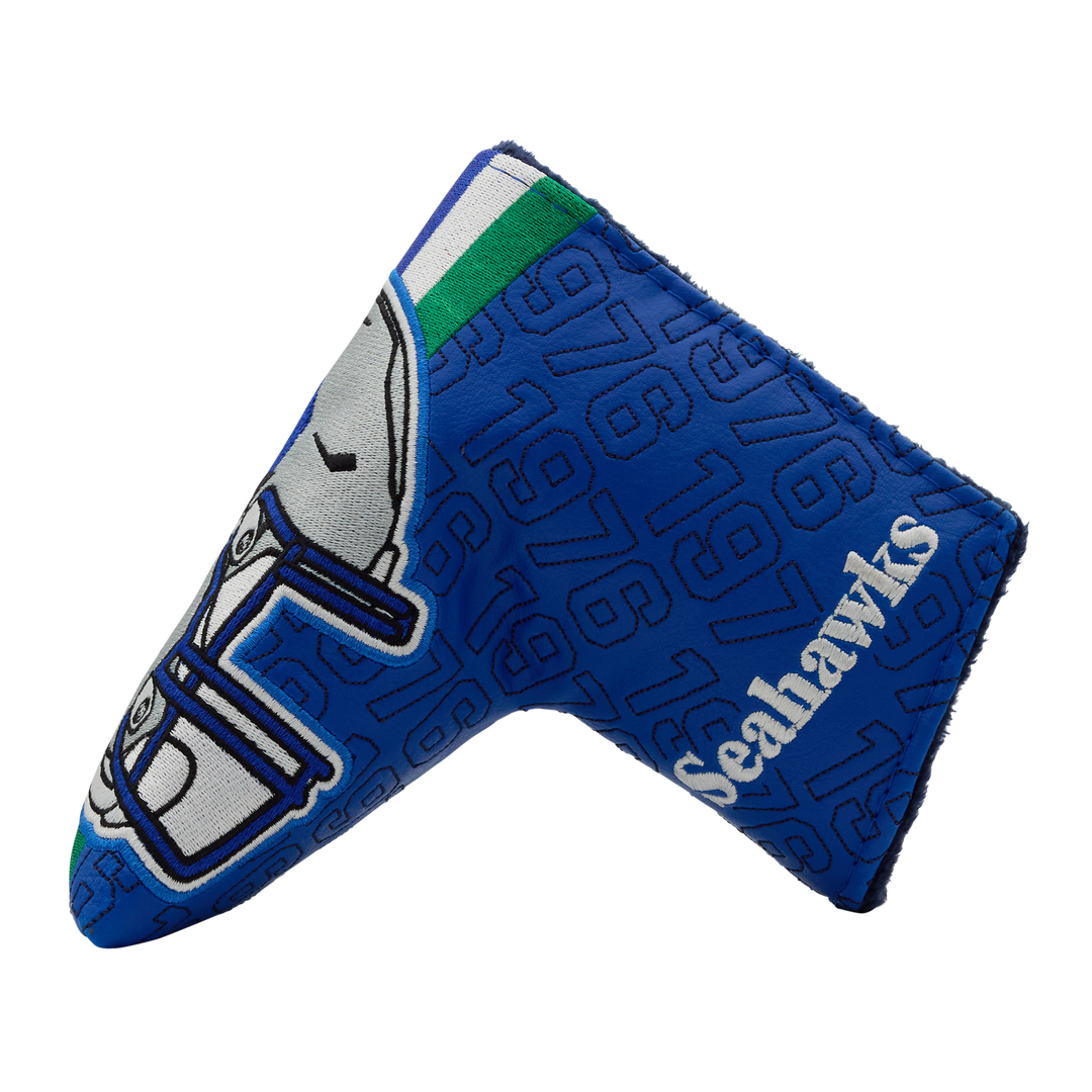 Seattle Seahawks Classic Helmet Retro Blade Putter Headcover
