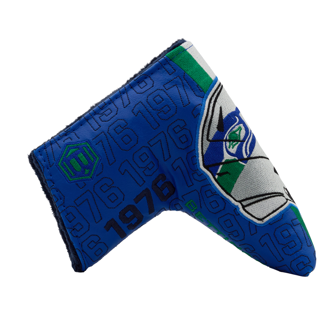 Geek Field × H&O _ Nitriding CB Cover Seattle Seahawks Classic Helmet Retro Blade Putter Headcover