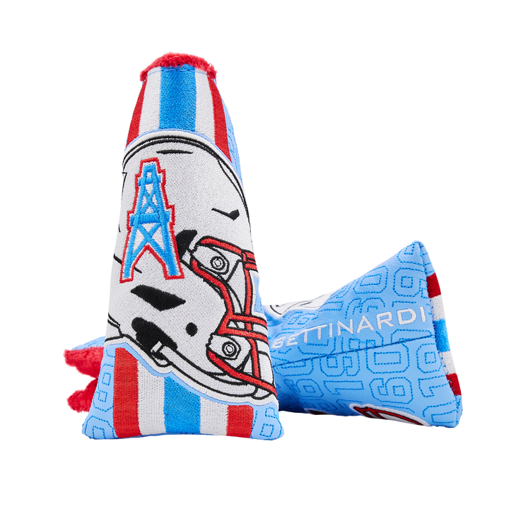 Houston Oilers Classic Helmet Retro Blade Putter Headcover