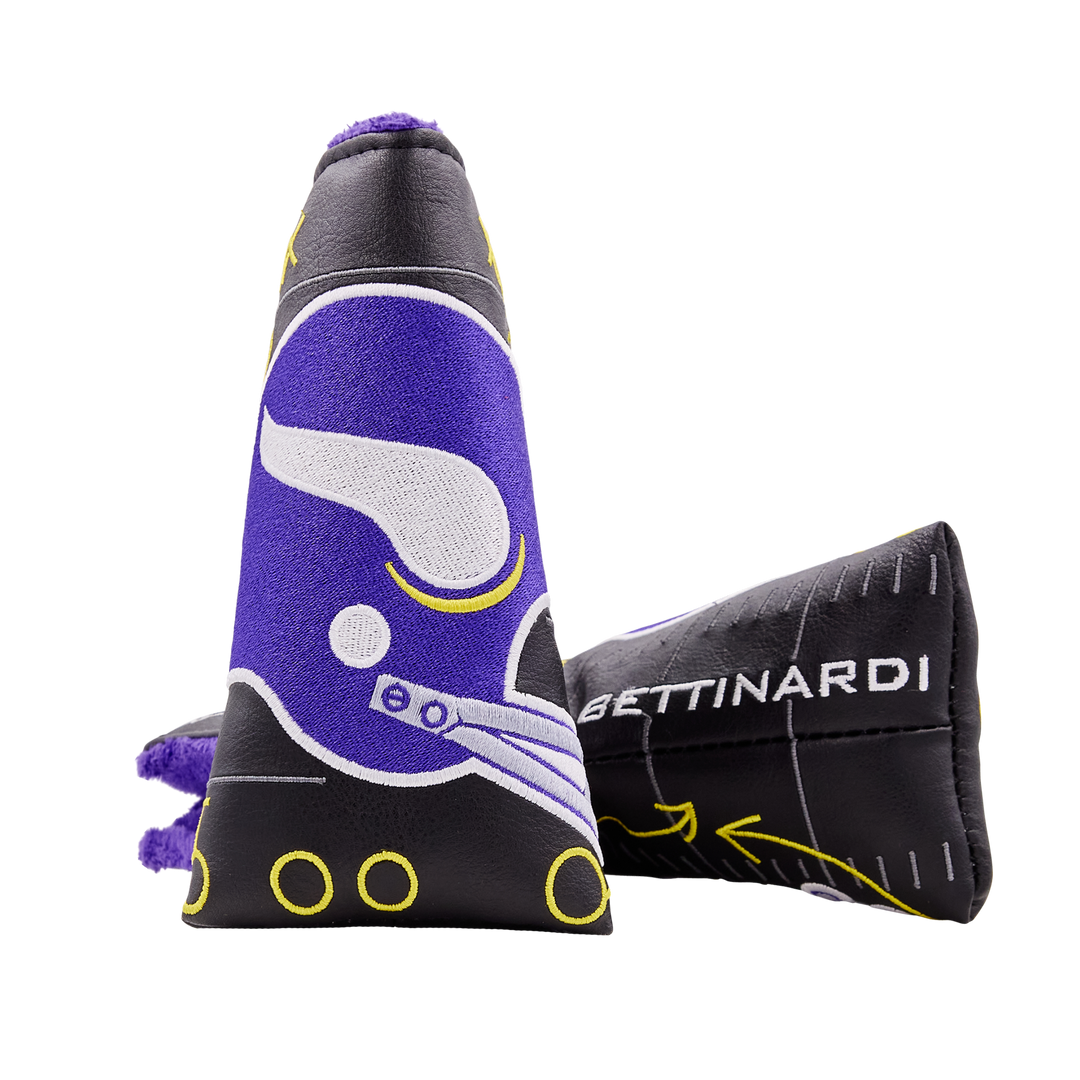 Minnesota Vikings X's & O's Classic Helmet Retro Blade Putter