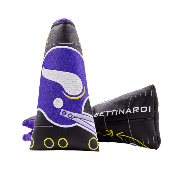 Minnesota Vikings X's & O's Classic Helmet Retro Blade Putter