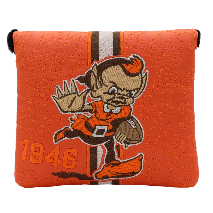 Cleveland Browns Classic Mark Retro Mallet Putter Headcover
