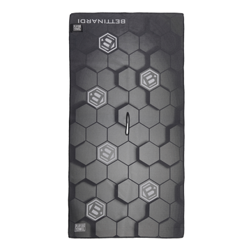 Bettinardi 3D Hex B Black and Gray Players Towel