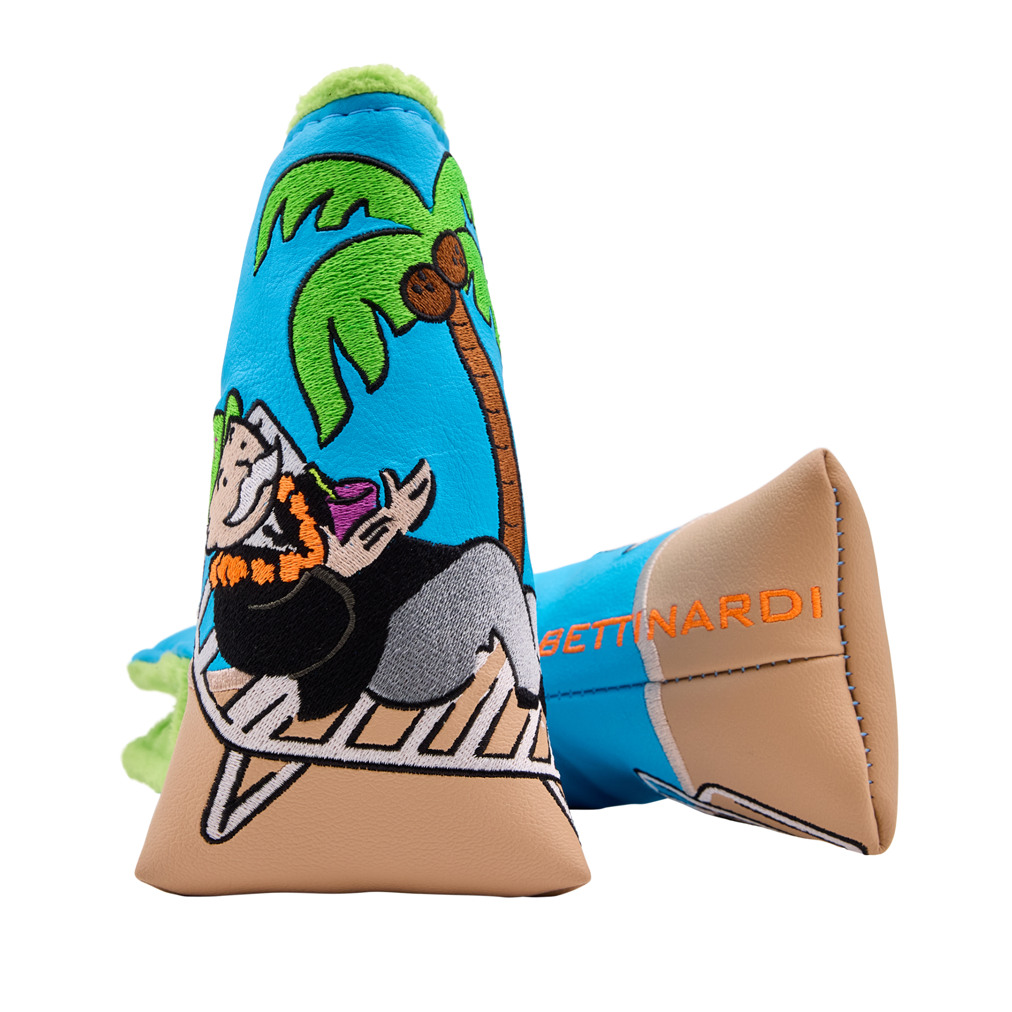 Bettinardi x Monopoly Mr. Monopoly On Vacation Blade Putter Headcover