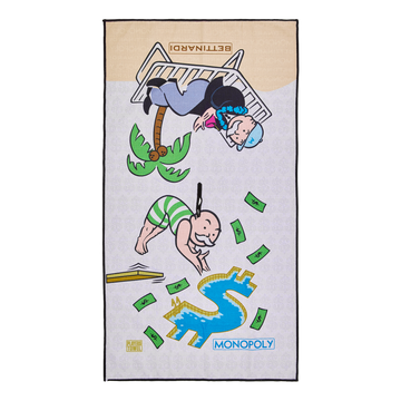 Bettinardi x Monopoly On Vacation Towel