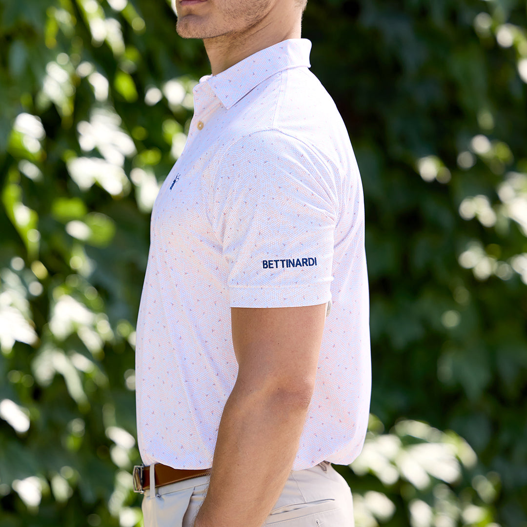 【早者勝ち！米限定】 Peter Millar×Bettinardi 正規品 Bettinardi Peter Millar Zombee Featherweight Honeycomb Polo