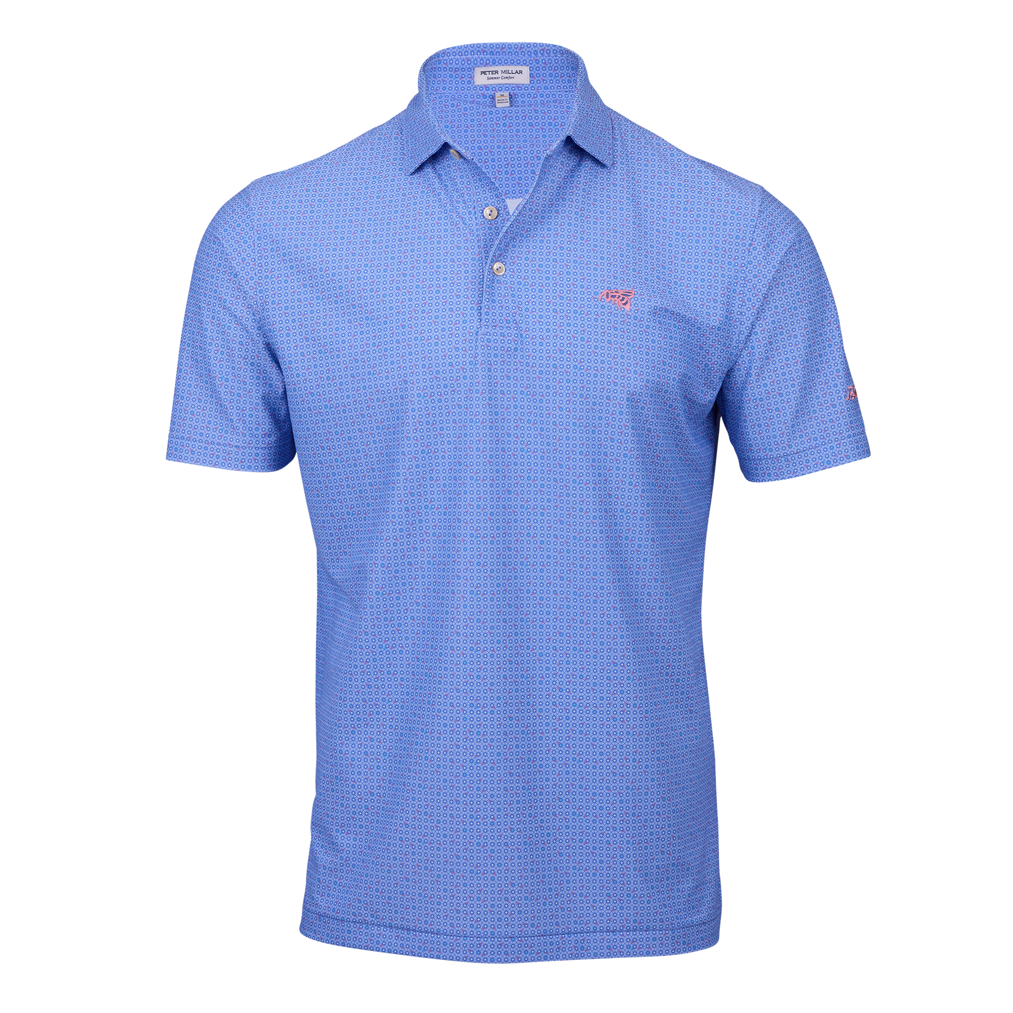 Bettinardi Peter Millar Retro Stinger Casa Nova Performance Mesh Polo