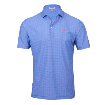 Bettinardi Peter Millar Retro Stinger Casa Nova Performance Mesh Polo