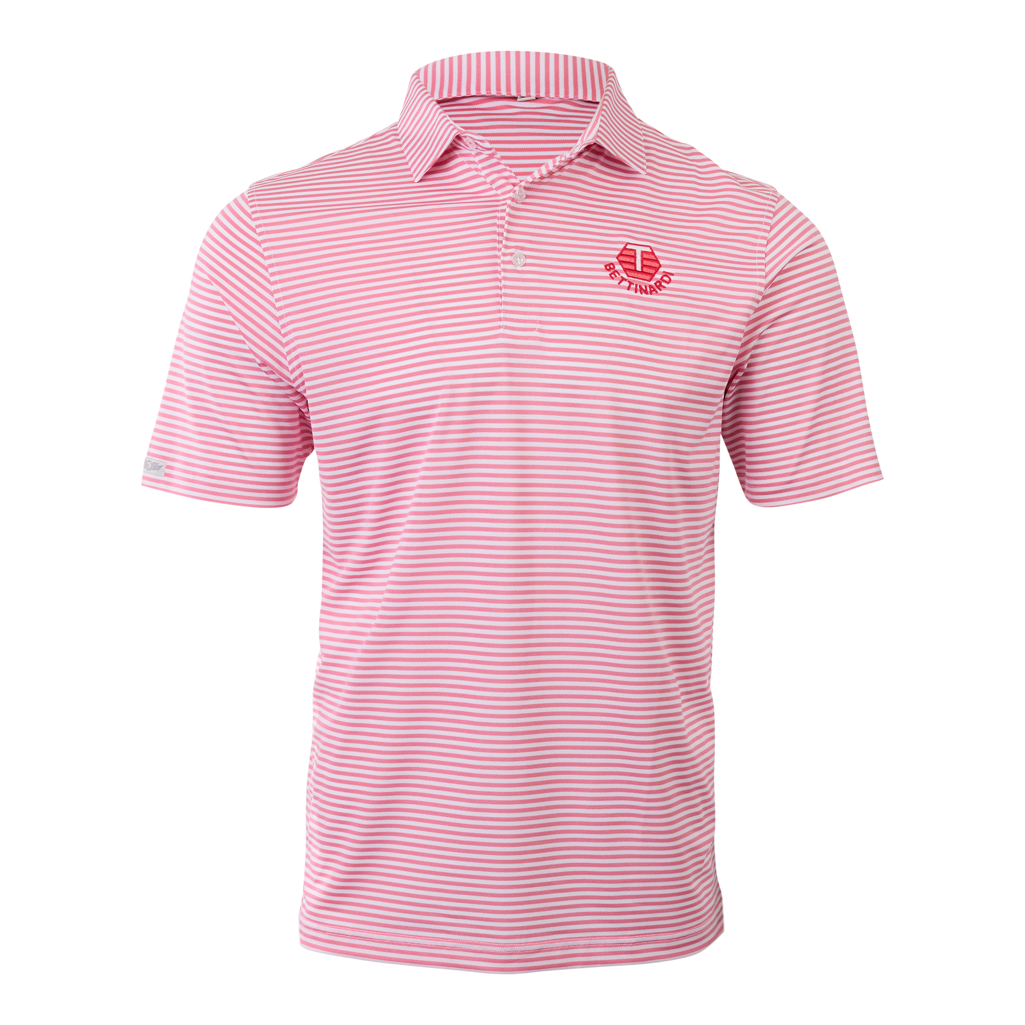 Bettinardi Straight Down T-Hive Del Mar Stripe Polo