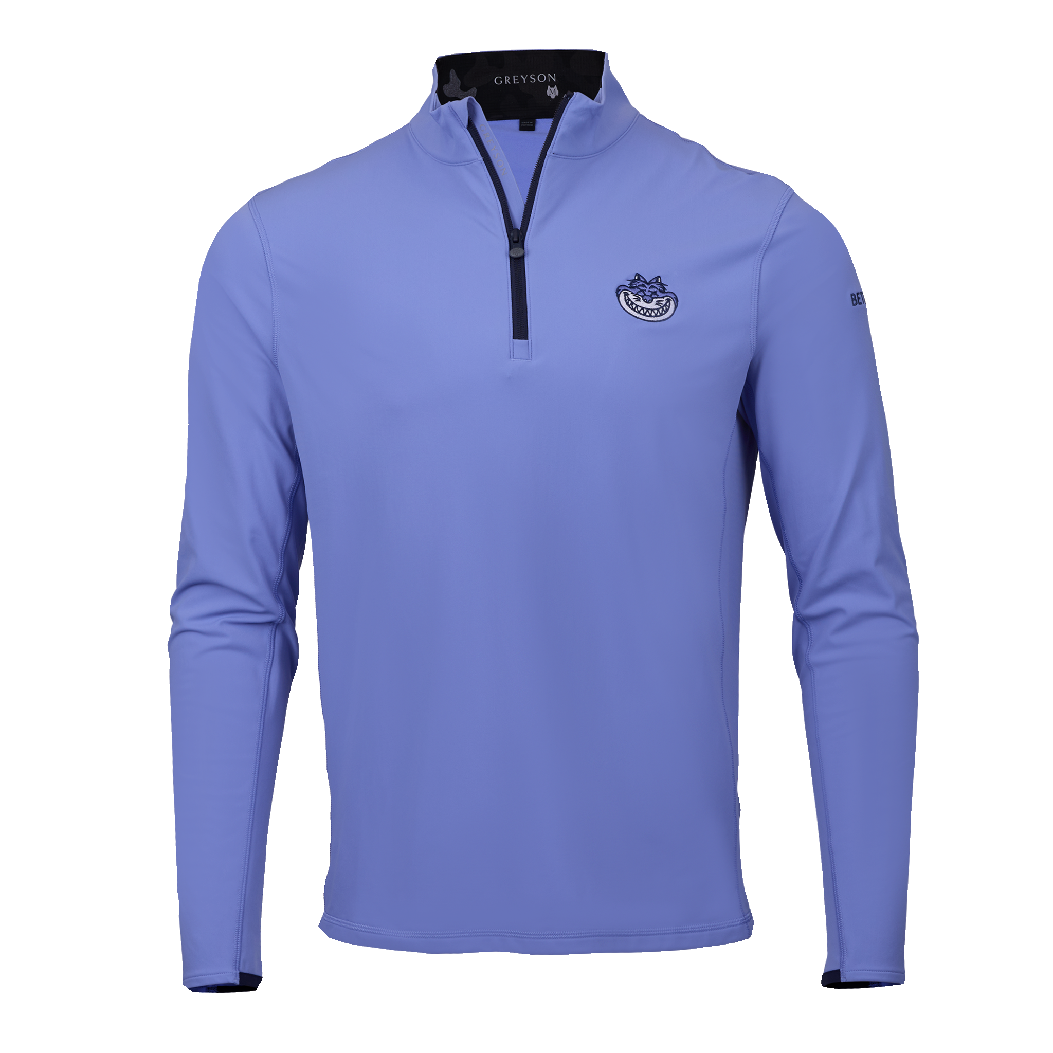 Bettinardi Greyson Poison Fat Cat Tate Mockneck Quarter-Zip