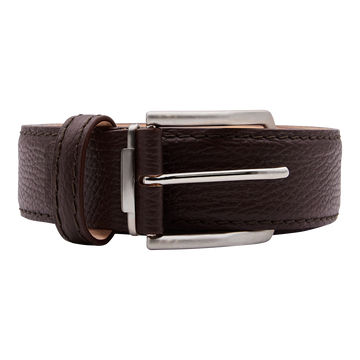 Bettinardi Handmade Genuine Italian Pebble Grain Belt (Brown)