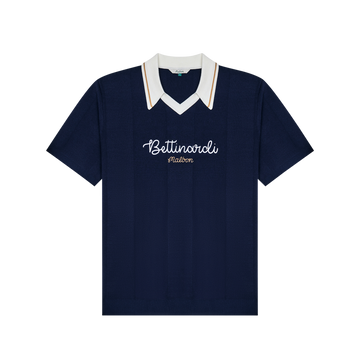 Malbon x Bettinardi Knit Polo (Maritime Blue)