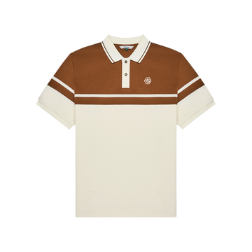 Malbon x Bettinardi Pique Polo (Egret)