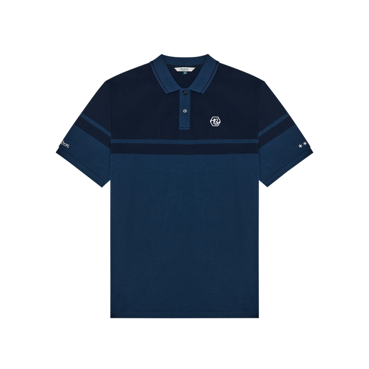 Malbon x Bettinardi Pique Polo (Sailor Blue) | Bettinardi Golf