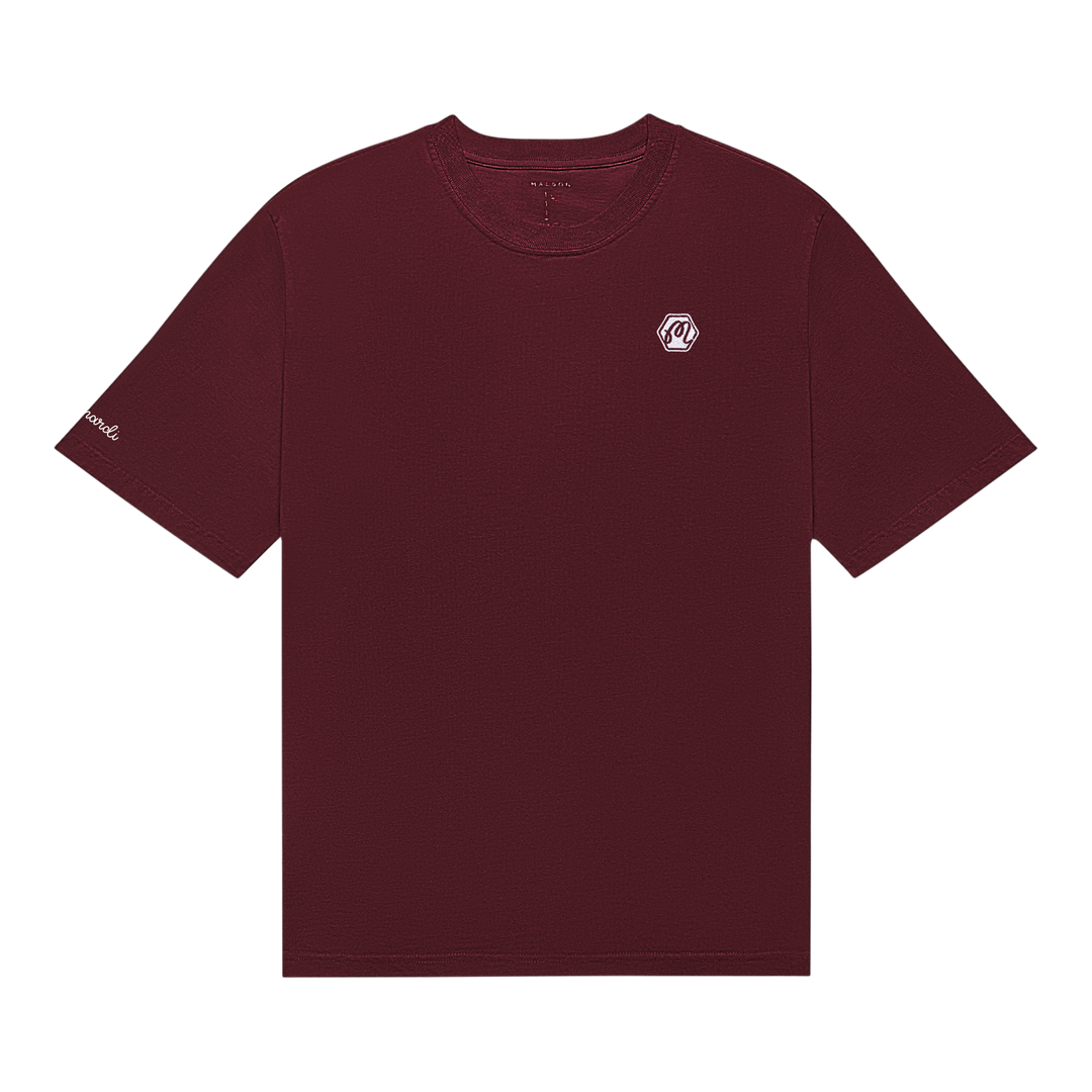 Malbon x Bettinardi Gangster Buckets Bermuda Tee (Cabernet