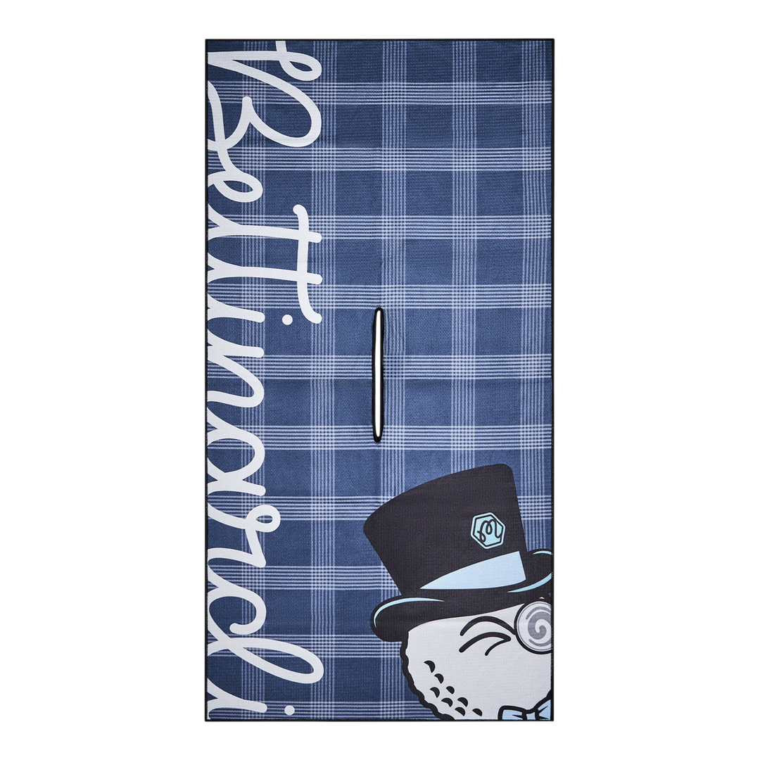 Malbon x Bettinardi Golf Towel (Maritime Blue) | Bettinardi Golf