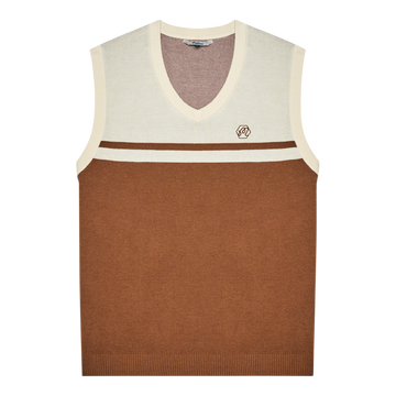 Malbon x Bettinardi Sweater Vest (Egret)