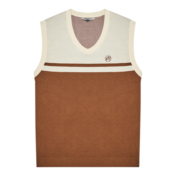 Malbon x Bettinardi Sweater Vest (Egret) | Bettinardi Golf – Studio B