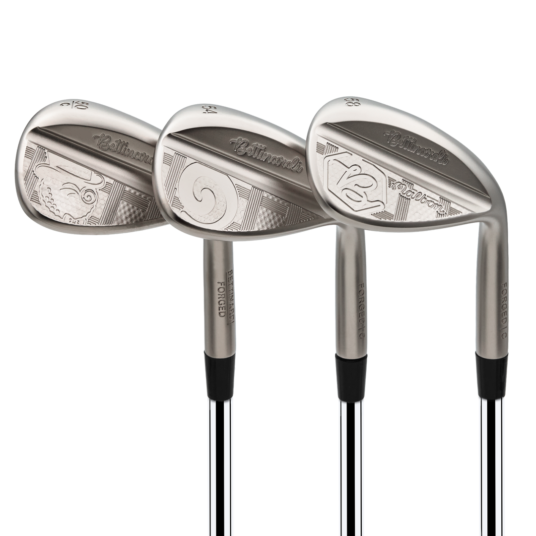 Malbon x Bettinardi Gangster Buckets Satin Nickel HLX 6.0 Wedge