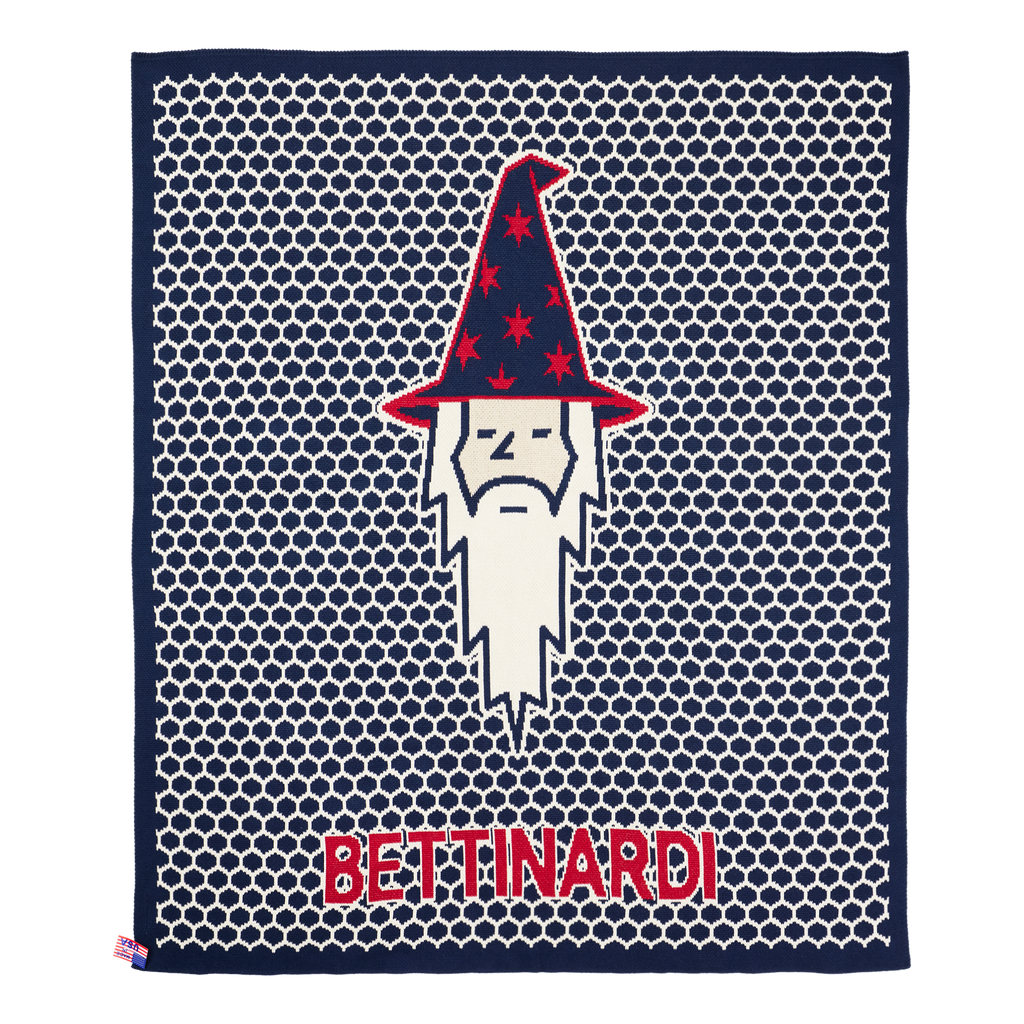 ネイティブアメリカンスタイル　ハットマイン　ブルーダイヤモンド　ハンドメイド作品 Windy City Wizard Blanket | Bettinardi Golf – Studio B