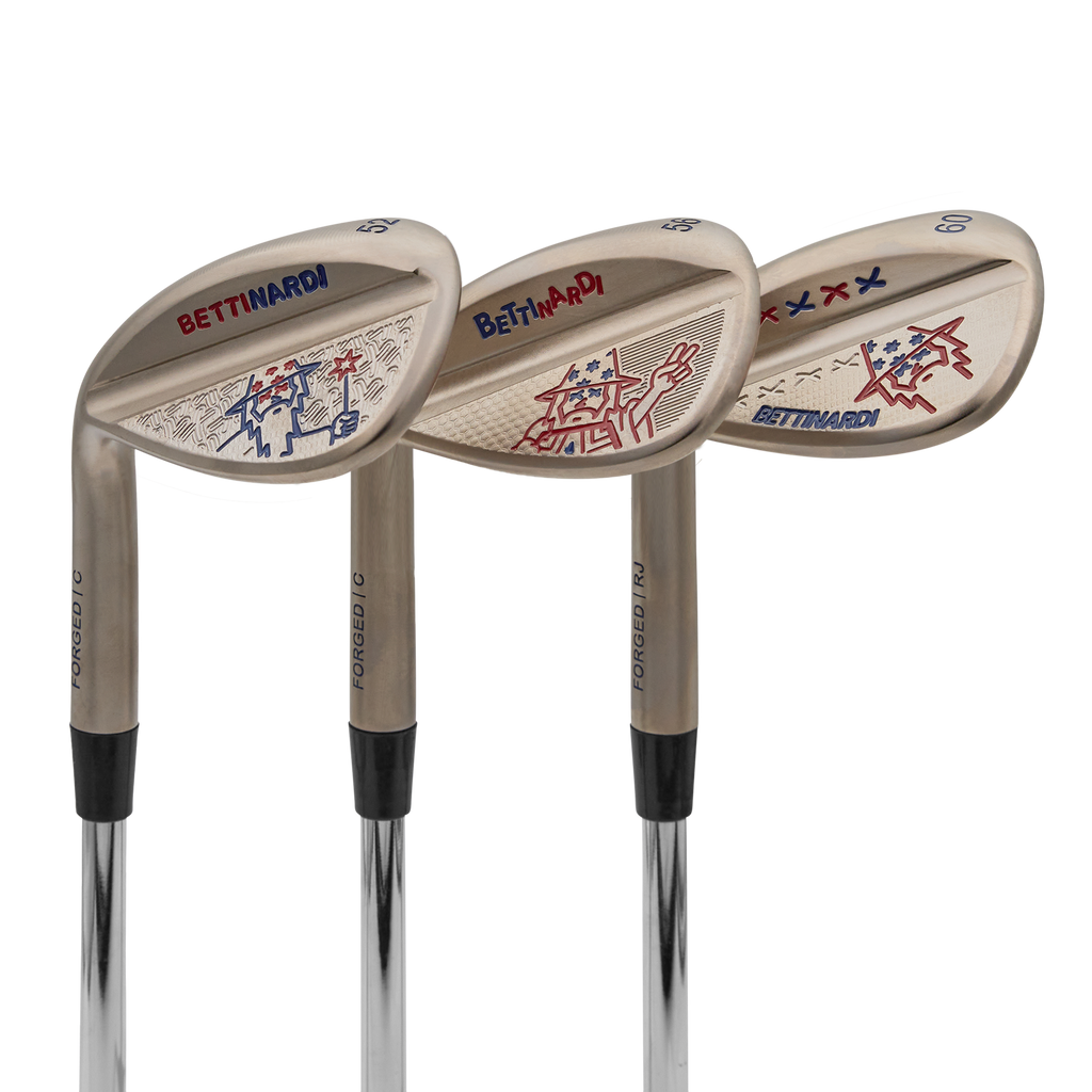 Left Handed Multi Poison Wizard Satin Nickel HLX 6.0 Wedge Set (52